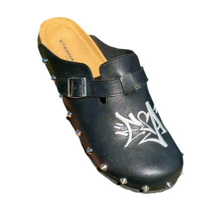 BLACK COZY CLOG