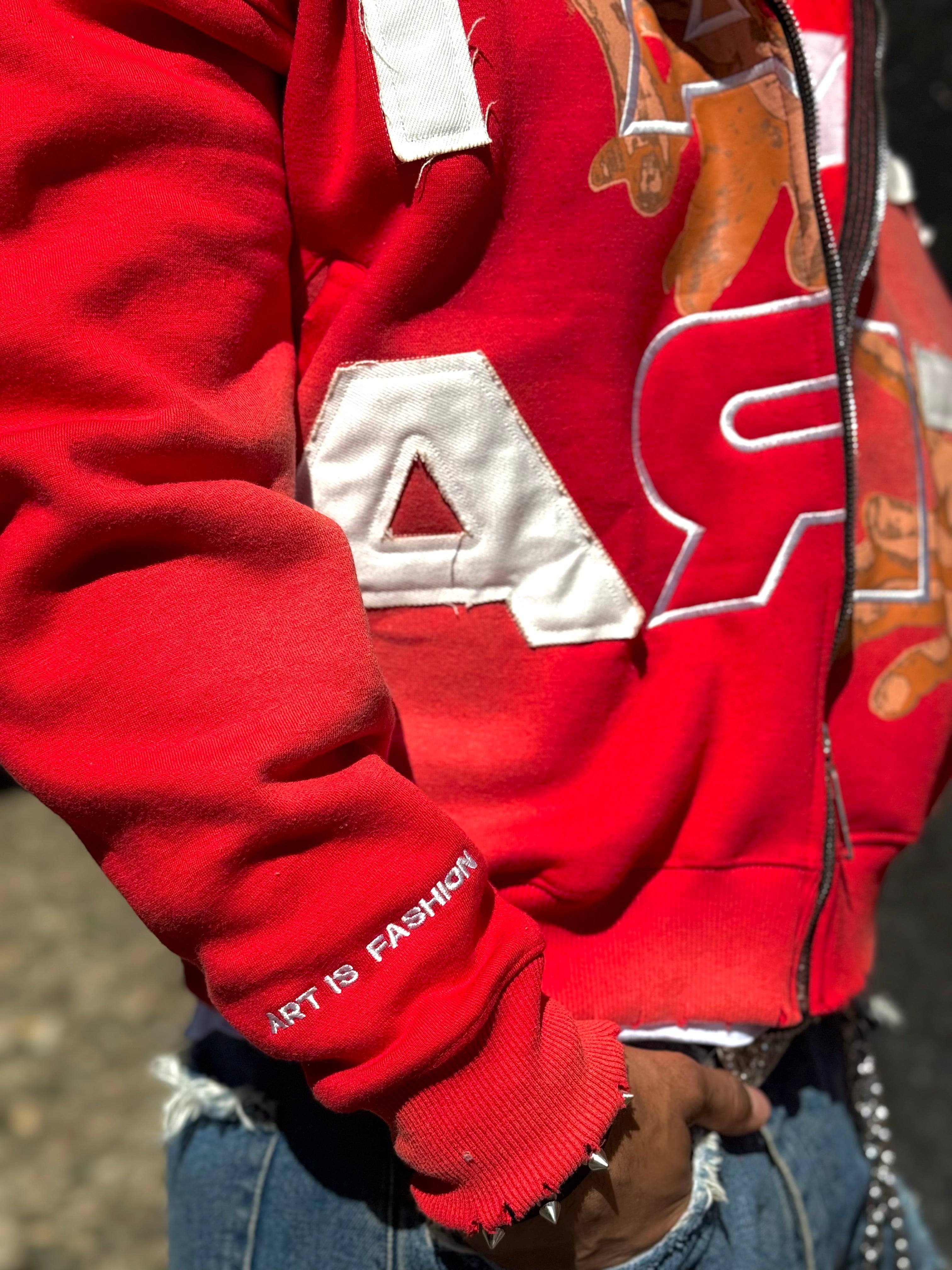 ARSENAL RED MASTERPIECE HOODIE