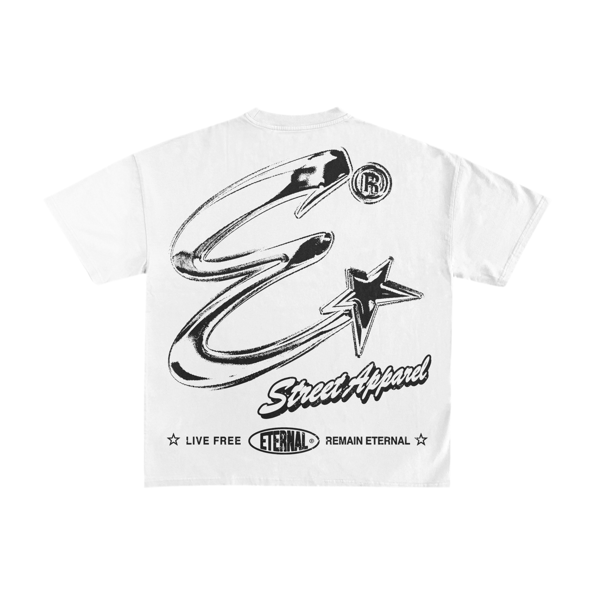 WHITE SIGNATURE T-SHIRT