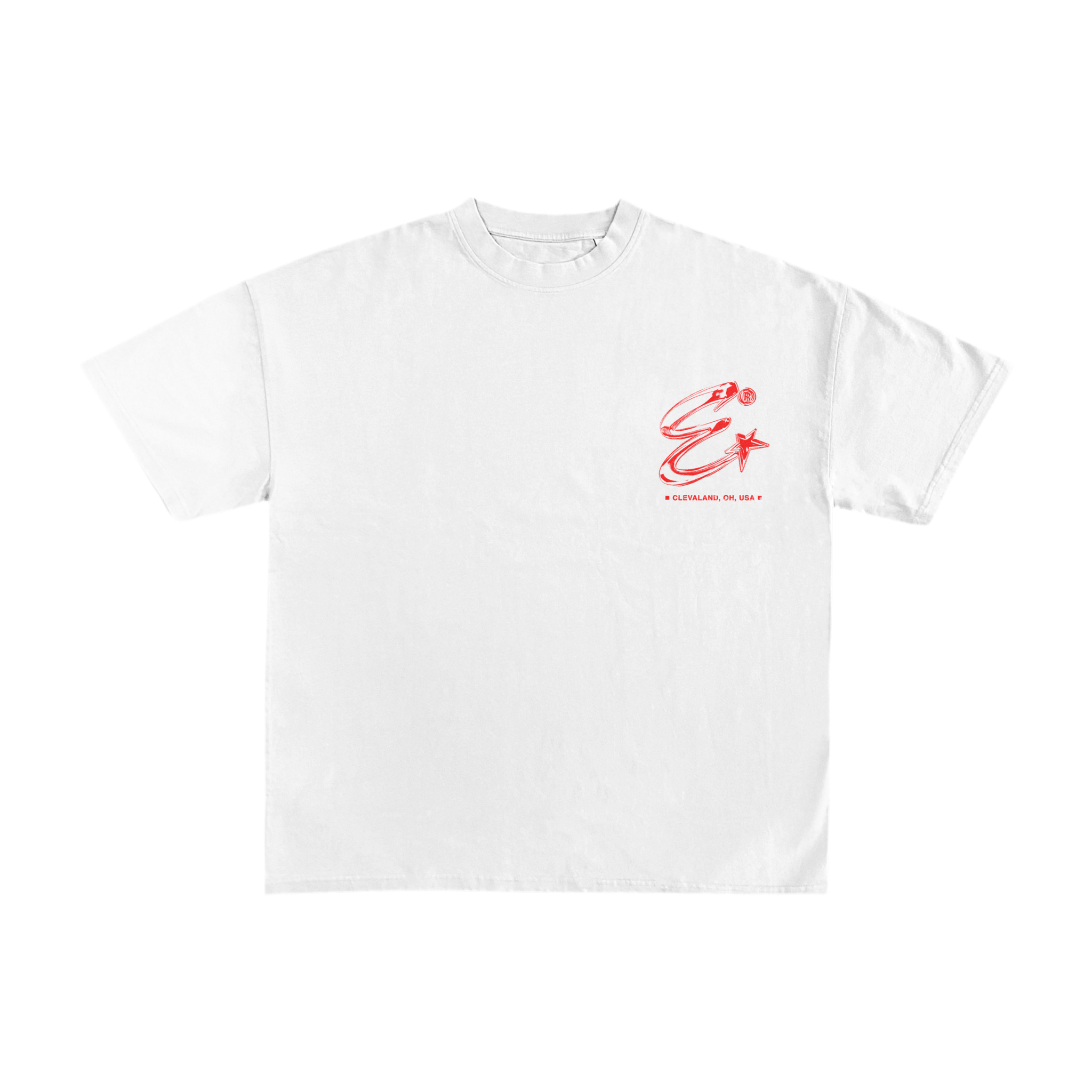 FIRE RED SIGNATURE T-SHIRT