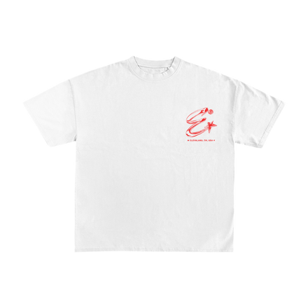 FIRE RED SIGNATURE T-SHIRT