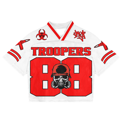 VINTAGE RED TROOPERS JERSEY