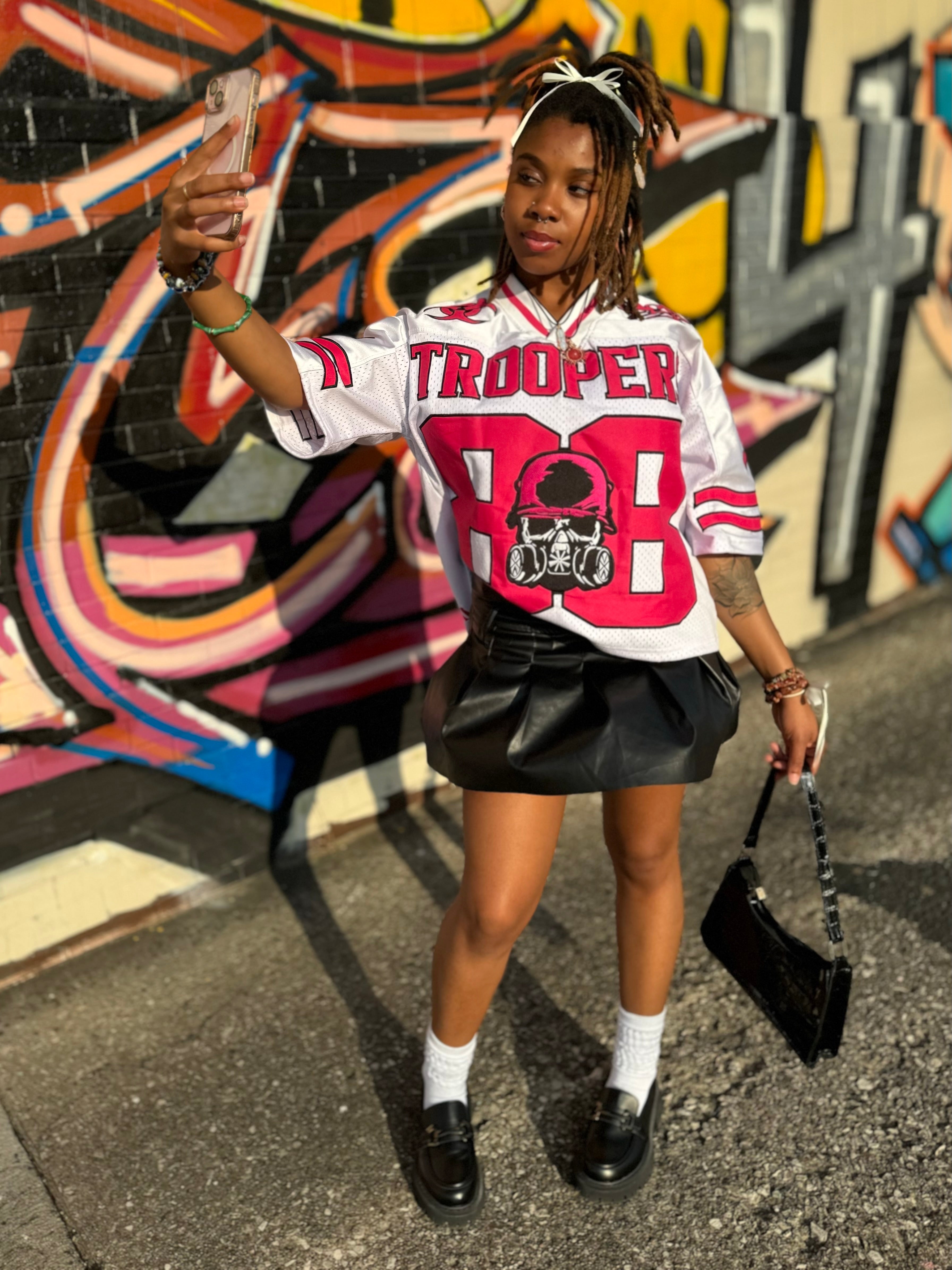 DEEP PINK TROOPERS JERSEY