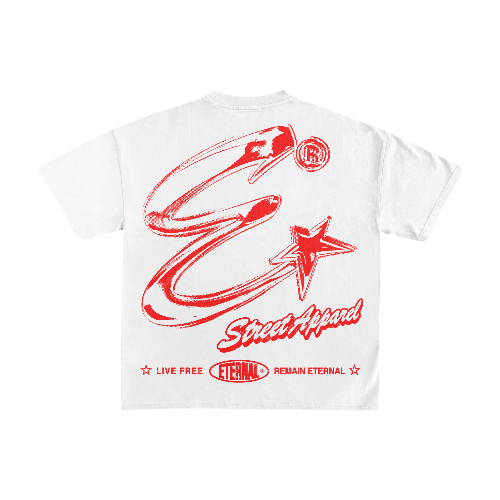 FIRE RED SIGNATURE T-SHIRT