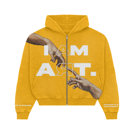 MUSTARD MASTERPIECE HOODIE