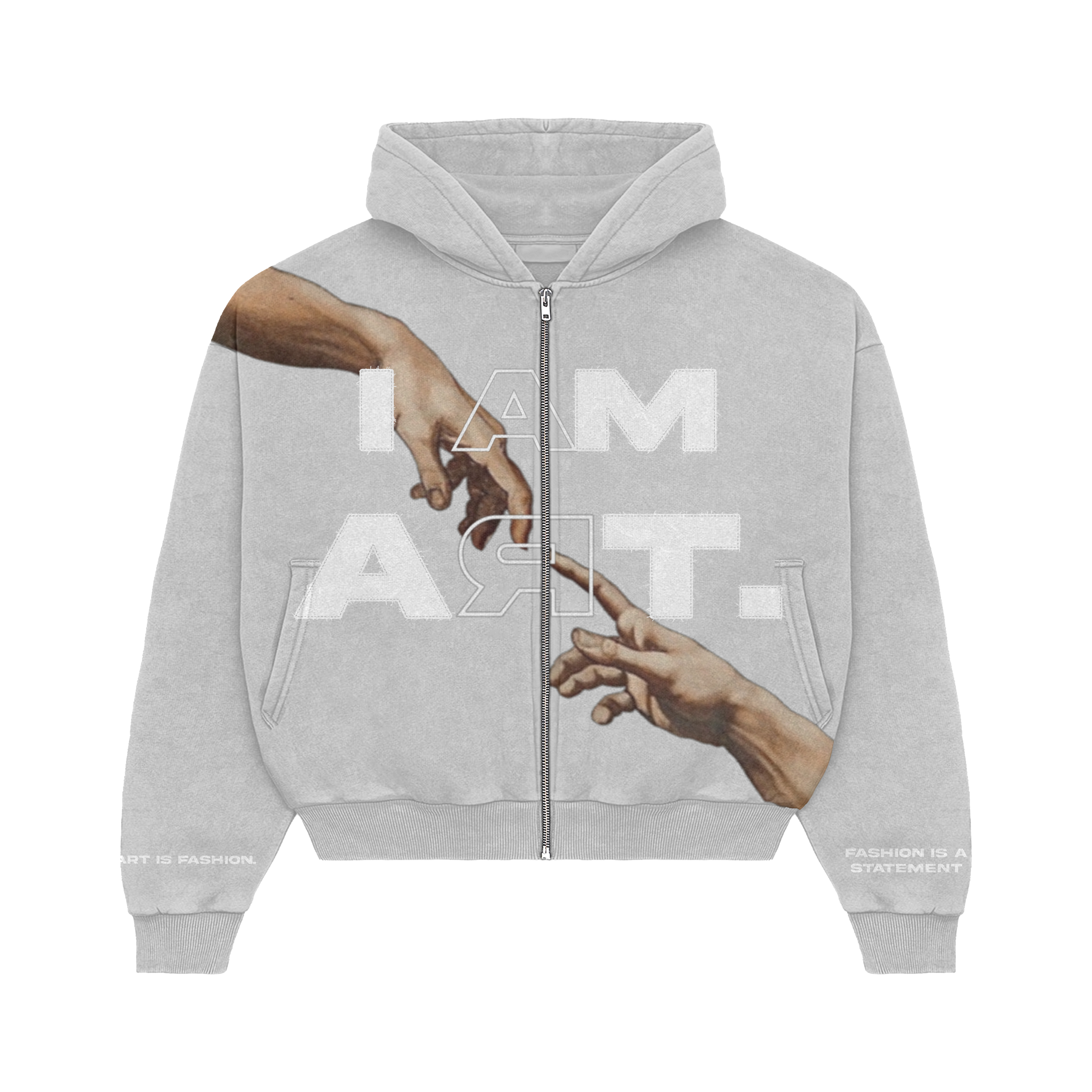 COOL GREY MASTERPIECE HOODIE