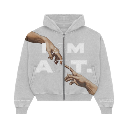 COOL GREY MASTERPIECE HOODIE