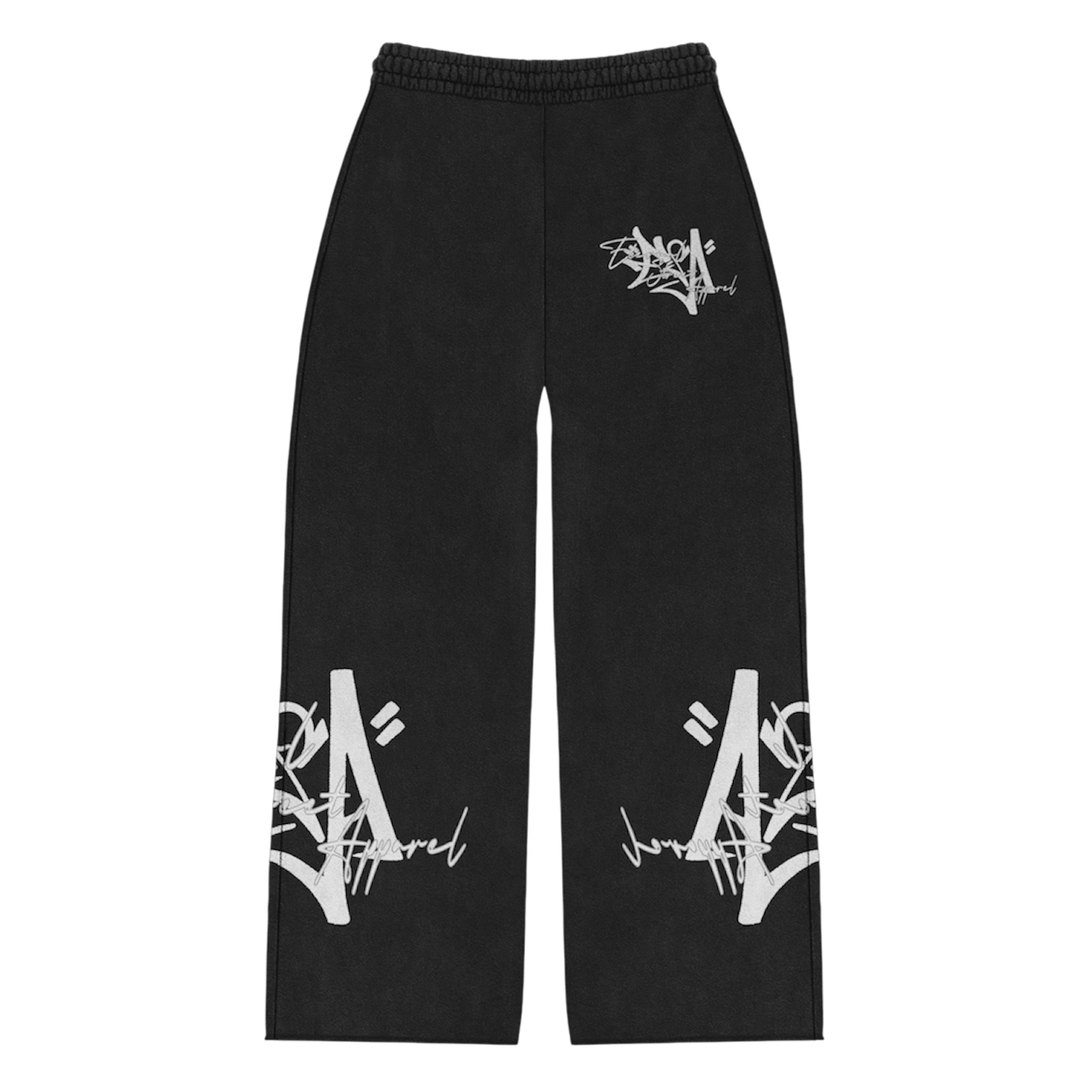 BLACK SIGNATURE SWEATPANTS