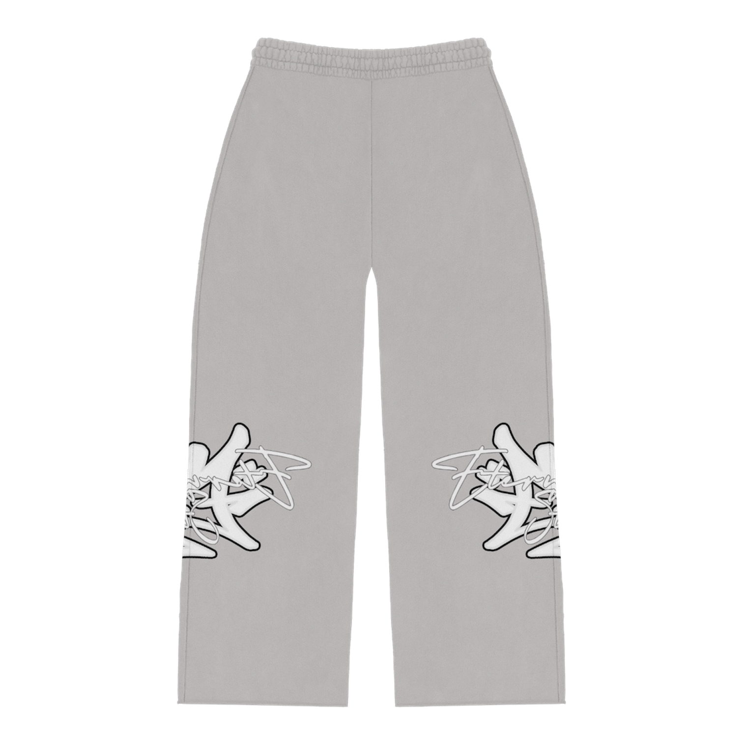 GREY SIGNATURE SWEATPANTS